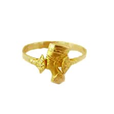 Nefertiti ring deals gold